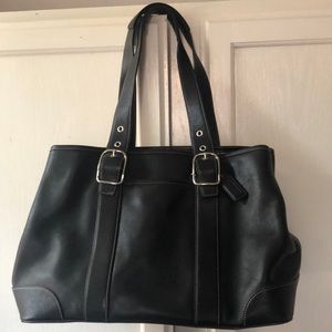 Coach Leather Hampton Satchel